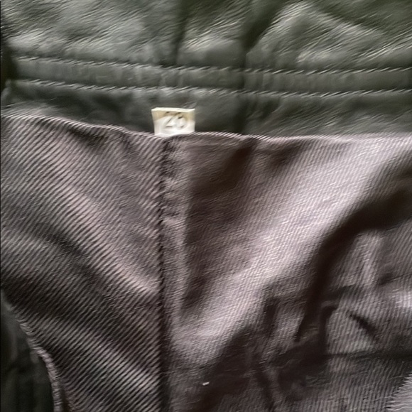 Leather Pants with lace up detail - Picture 3 of 4